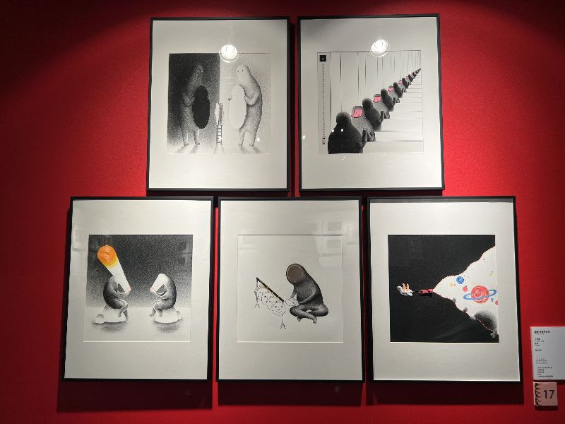 《虛線(短暫與永恆)》 台灣 丁律妏  混合媒材.jpg - 展覽藝術用